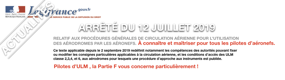 Règles d'utilisation des aérodromes par les aéronefs