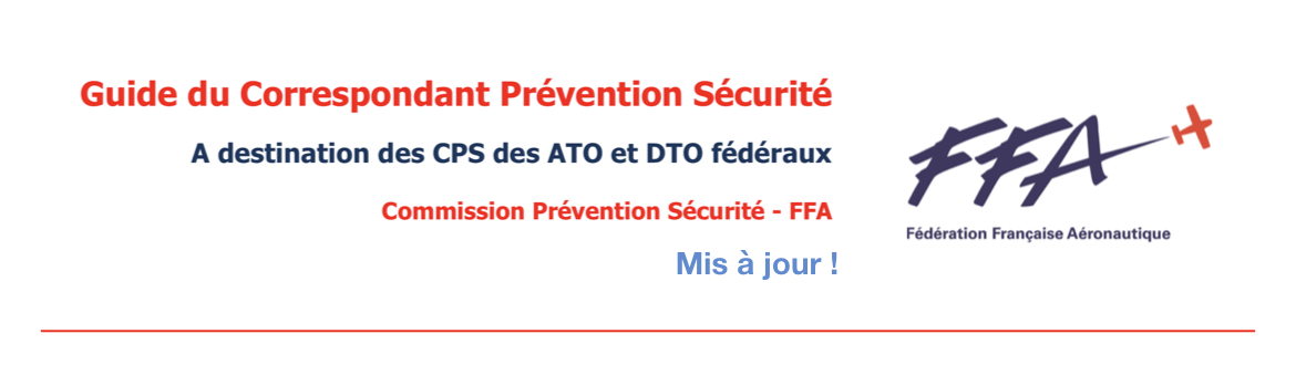 Le Guide du Correspondant Prévention Sécurité FFA - MAJ